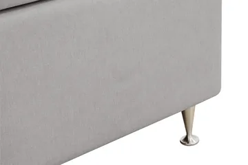 Hilton Lyx Kontinentalsäng 180x200 cm - Grå - Products - Möbler - Säng - Kontinentalsäng