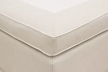 Hilton Premium Komplett Sängpaket 180x200 cm Kontinentalsäng med Sänggavel - Ljusbeige Tyg - Products - Möbler - Säng - Kontinentalsäng
