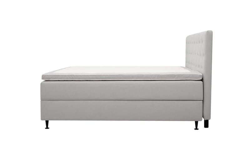 Hilton Plus Komplett Sängpaket med Förvaring 180x200 cm - Grå - Products - Möbler - Säng - Säng med förvaring