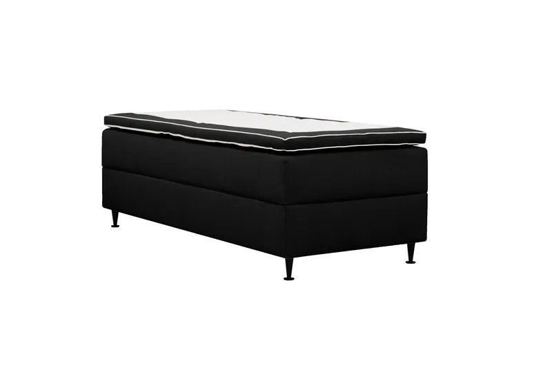 Hilton Plus Kontinentalsäng med Förvaring 90x200 cm - Antracit - Products - Möbler - Säng - Enkelsäng