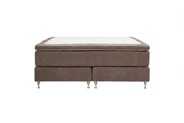 Hilton Premium Kontinentalsäng 160x200 cm - Brun Tyg - Products - Möbler - Säng - Kontinentalsäng