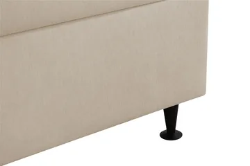 Hilton Plus Komplett Sängpaket med Förvaring 180x200 cm - Beige - Products - Möbler - Säng - Enkelsäng