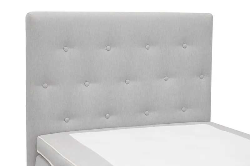 Hilton Plus Komplett Sängpaket med Förvaring 90x200 cm - Grå - Products - Möbler - Säng - Säng med förvaring