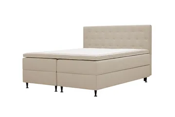 Hilton Plus Komplett Sängpaket med Förvaring 180x200 cm - Beige - Products - Möbler - Säng - Enkelsäng