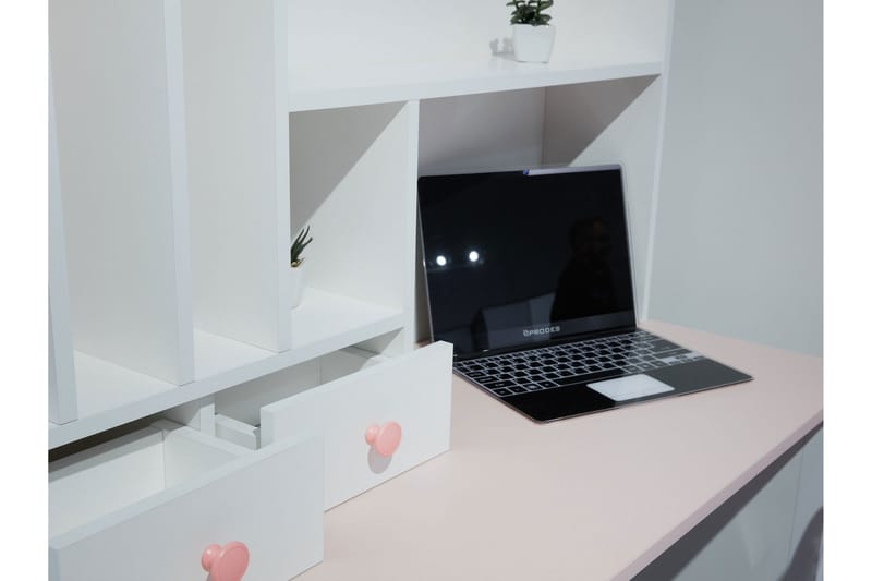 Hilts Möbelset För Sovrum - Vit/Rosa - Products - Möbler - Säng - Möbelset för sovrum