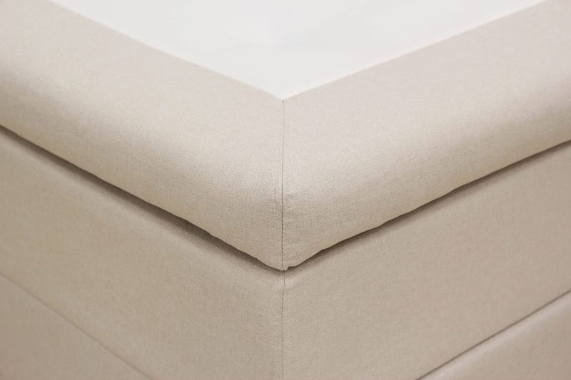 HVILA Classic Komplett Sängpaket 180x200 cm Kontinentalsäng med rutad sänggavel - Beige - Products - Möbler - Säng - Kontinentalsäng