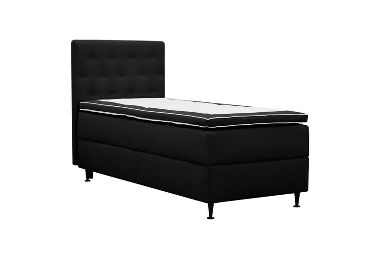 HVILA Plus Komplett Sängpaket med Förvaring 90x200 cm - Antracit - Products - Möbler - Säng - Säng med förvaring