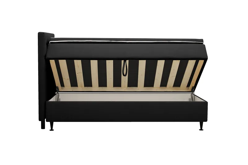HVILA Plus Komplett Sängpaket med Förvaring 90x200 cm - Antracit - Products - Möbler - Säng - Säng med förvaring