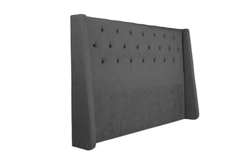 Imperia Komplett Sängpaket 210x210 cm Kontinentalsäng med gavel - Mörkgrå - Products - Möbler - Säng - Kontinentalsäng