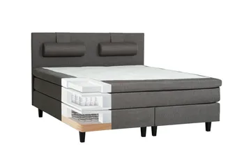 James Kontinentalsäng 160x200 cm - Ljusgrå - Products - Möbler - Säng - Kontinentalsäng