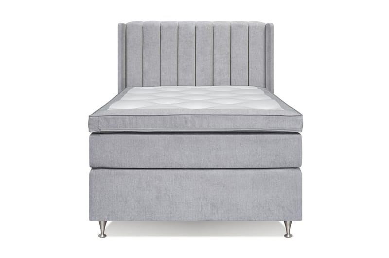 Joluma Sängpaket Fast 105x200 cm - (+Fler val) 105x200 cm Ljusgrå - Products - Möbler - Säng - Kontinentalsäng