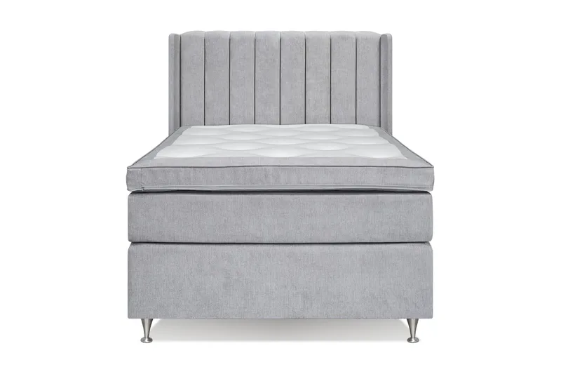 Joluma Sängpaket Fast 120x200 cm, (+Fler val) 120x200 cm Ljusgrå