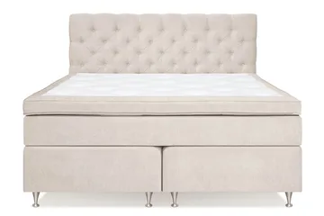 Sänggavel Knappar - Ljusbeige