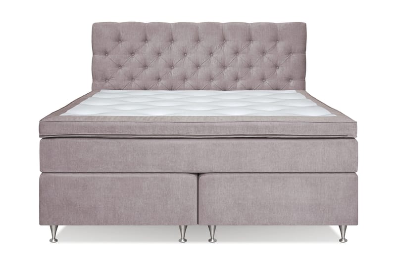 Joluma Sängpaket Fast/Medium 180x200 cm - (+Fler val) 180x200 cm Vintagerose - Products - Möbler - Säng - Kontinentalsäng