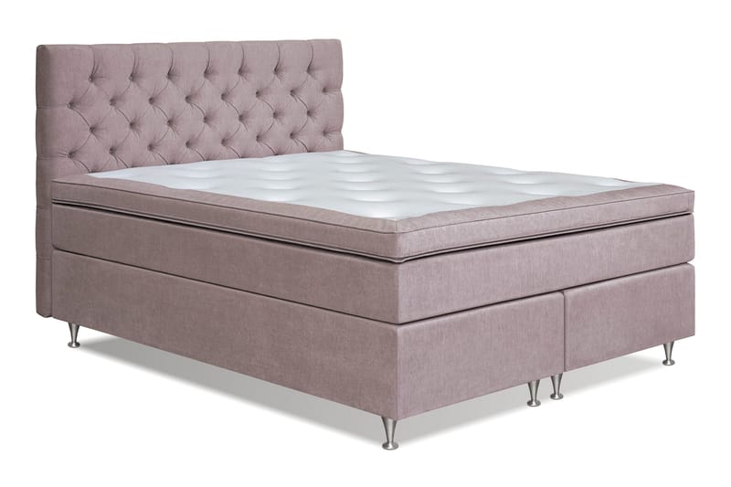 Joluma Sängpaket Fast/Medium 180x200 cm - (+Fler val) 180x200 cm Vintagerose - Products - Möbler - Säng - Kontinentalsäng