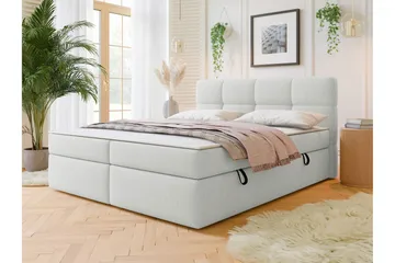 Leckersbo Sängpaket Kontinentalsäng 160x200 cm - Vit - Products - Möbler - Säng - Komplett sängpaket