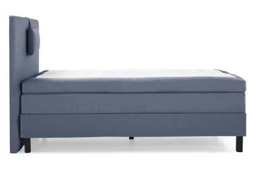 Lucky Komplett Sängpaket 120x200 Latex Slät Sänggavel  Na - Nackkudde Liten Mörkblå - Products - Möbler - Säng - Enkelsäng