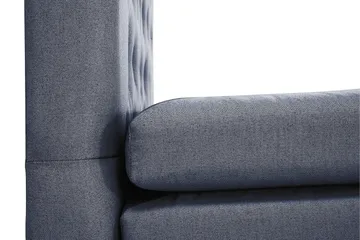 Lucky Komplett Sängpaket 120x200 Memory Slät Sänggavel  N - Nackkudde Liten Mörkblå - Products - Möbler - Säng - Enkelsäng