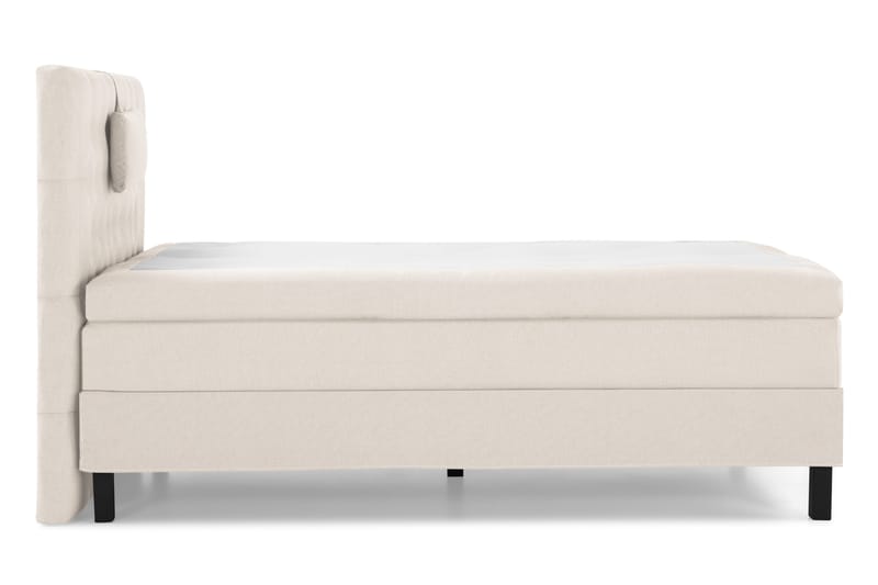 Lucky Komplett Sängpaket 120x200 Polyeter Diamant Sänggavel - Nackkudde Liten Beige - Products - Möbler - Säng - Enkelsäng