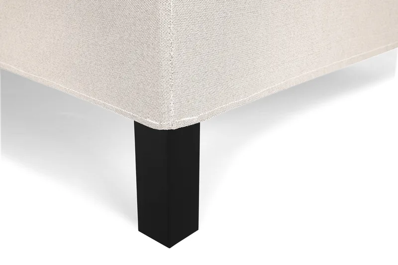 Lucky Komplett Sängpaket 120x200 Polyeter Diamant Sänggavel - Beige - Products - Möbler - Säng - Enkelsäng