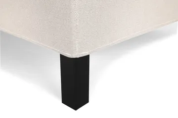 Lucky Komplett Sängpaket 140x200 Latex Diamant Sänggavel - Nackkudde Liten Beige - Products - Möbler - Säng - Kontinentalsäng