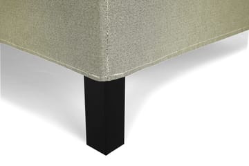 Lucky Komplett Sängpaket 140x200 Polyeter Slät Sänggavel - Grön - Products - Möbler - Säng - Kontinentalsäng
