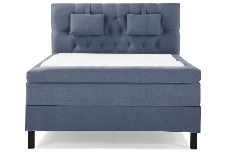 Lucky Komplett Sängpaket 140x200 Polyeter Diamant, Nackkudde Liten Mörkblå