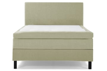 Lucky Komplett Sängpaket 140x200 Polyeter Slät Sänggavel, Grön