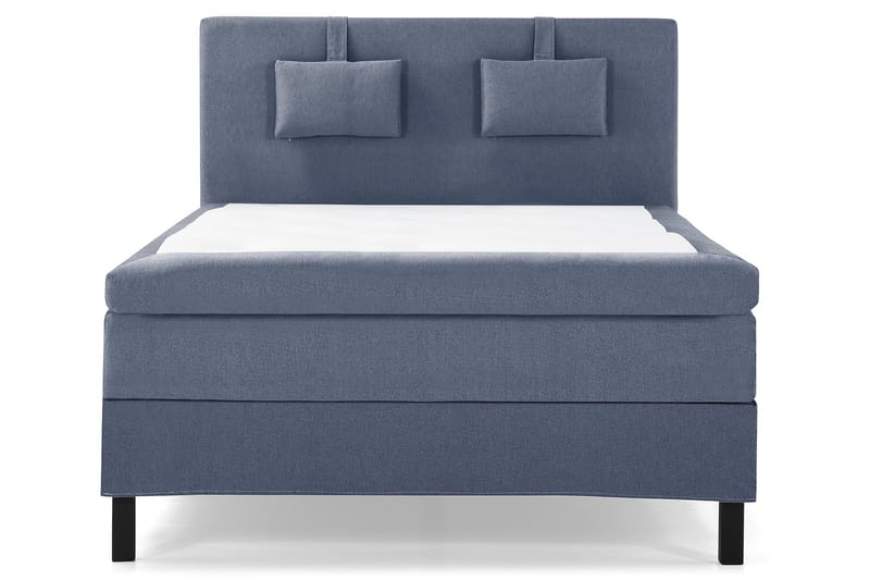 Lucky Komplett Sängpaket 140x200 Polyeter Slät Sänggavel - Nackkudde Liten Mörkblå - Products - Möbler - Säng - Kontinentalsäng
