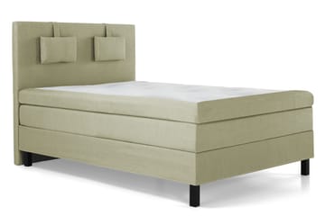Lucky Komplett Sängpaket 140x200 Polyeter Slät Sänggavel - Nackkudde Liten Grön - Products - Möbler - Säng - Kontinentalsäng