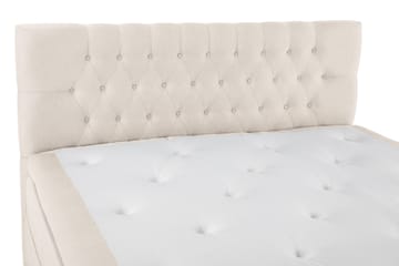 Lucky Komplett Sängpaket 180x200 Latex Diamant Sänggavel - Beige - Products - Möbler - Säng - Kontinentalsäng