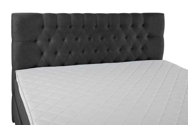 Lucky Komplett Sängpaket 180x200 Skum Diamant - Svart/Grå - Products - Möbler - Säng - Kontinentalsäng