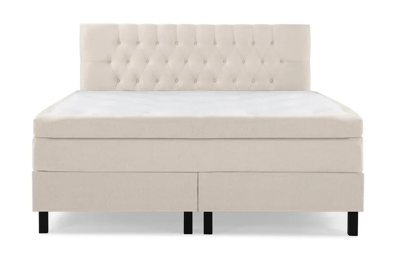 Lucky Kontinentalsäng 180x200Polyeter, Beige