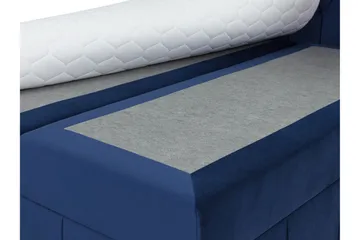 Lyckorna Kontinentalsäng 200x200 cm - Grå - Products - Möbler - Säng - Säng med förvaring