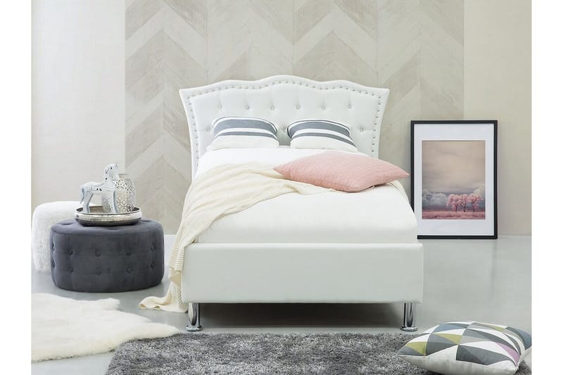 Brathay Resårmadrass Fast 90x200 cm - Vit - Products - Möbler - Säng - Madrass - Resårmadrass & resårbotten