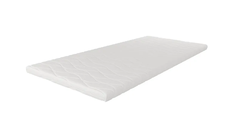 HVILA Bäddmadrass 90x200 cm – 7 cm Mjuk/Medium Memoryskum, Tryckavlastande med Tvättbar Klädsel