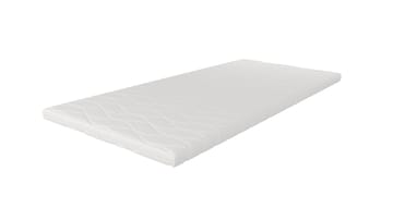HVILA Bäddmadrass 90x200 cm – 7 cm Polyeterskum, Mjuk/Medium med Tvättbar Klädsel - Products - Möbler - Säng - Madrass - Bäddmadrass