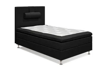 Meja Sängpaket 120x200 - Svart - Products - Möbler - Säng - Kontinentalsäng