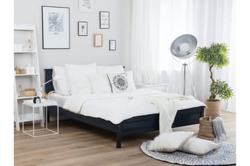 Olivet Dubbelsäng 180 200 cm Blå - Blå - Products - Möbler - Säng - Dubbelsäng