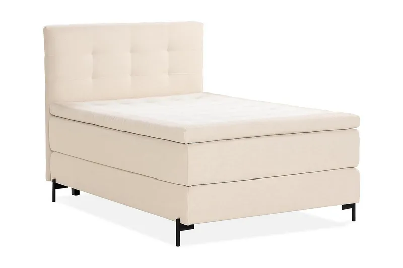 Oslo Lyx Kontinentalsäng 140x200 cm - Ljusbeige - Products - Möbler - Säng - Kontinentalsäng