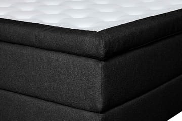 Oslo Lyx Kontinentalsäng 180 knappar loop 20 - Svart - Products - Möbler - Säng - Kontinentalsäng