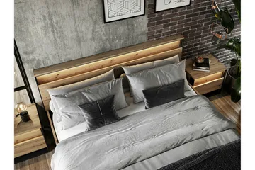 Rathmore Sängram 160x200 cm Black - Products - Möbler - Säng - Sängram & sängstomme