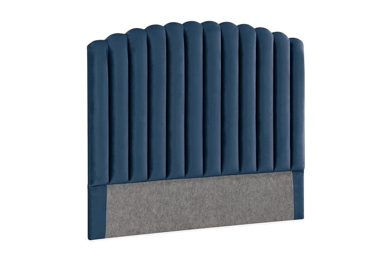 Davia Sänggavel 120 cm - Mörkblå/Sammet - Products - Möbler - Säng - Sängtillbehör & sänggavel - Sänggavel