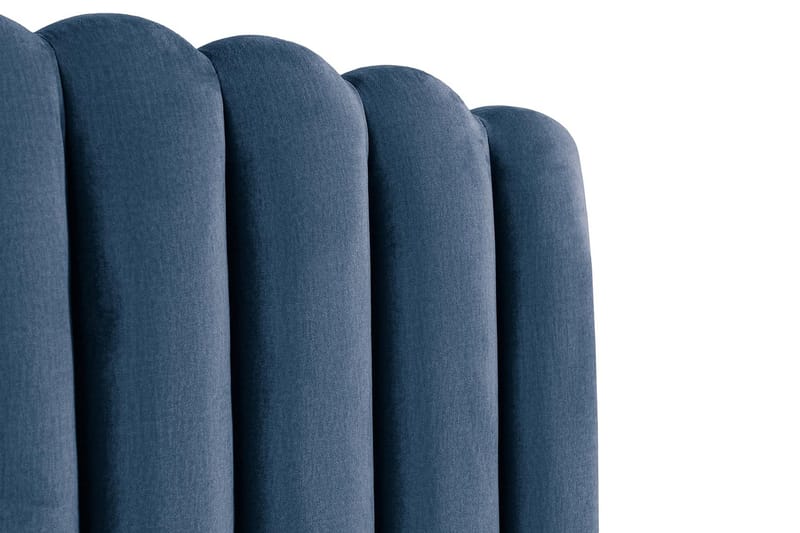 Davia Sänggavel 120 cm - Mörkblå/Sammet - Products - Möbler - Säng - Sängtillbehör & sänggavel - Sänggavel