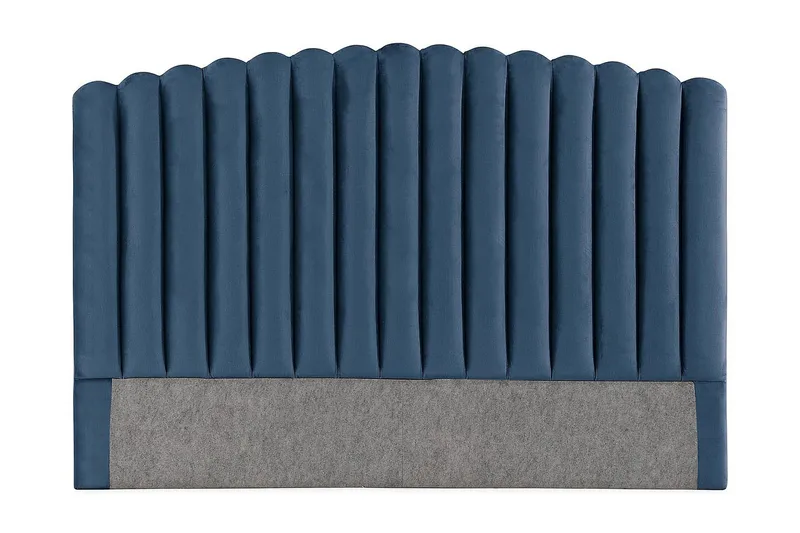 Davia Sänggavel 180 cm, Mörkblå/Sammet