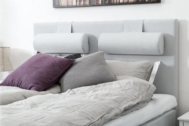 Meja Sänggavel 160x120 - Ljusgrå - Products - Möbler - Säng - Sängtillbehör & sänggavel - Sänggavel