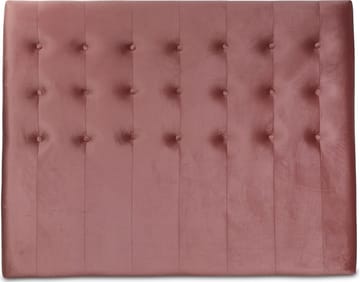 Sänggavel Centa med Knappar Sammet 90 cm - Rosa - Products - Möbler - Säng - Sängtillbehör & sänggavel - Sänggavel