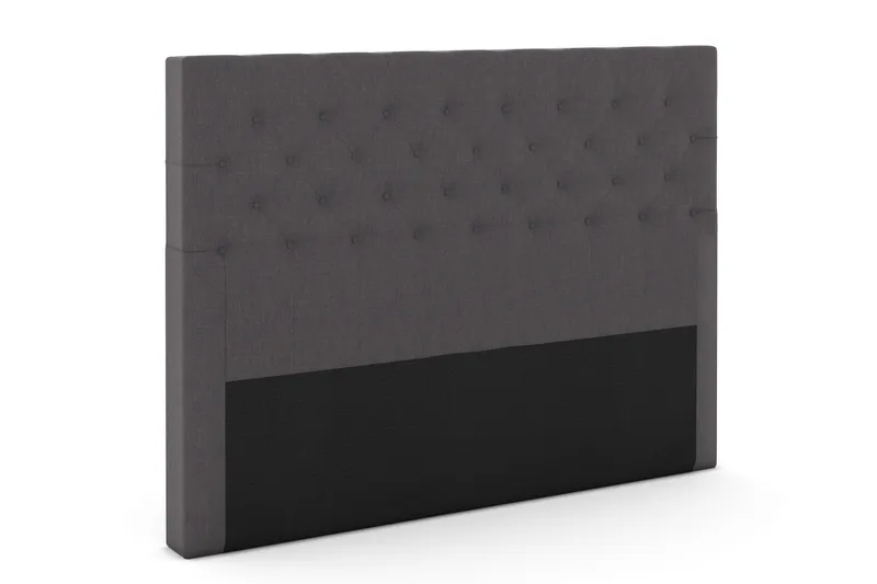 Select Djuphäftad Sänggavel 210 cm - Mörkgrå - Products - Möbler - Säng - Sängtillbehör & sänggavel - Sänggavel