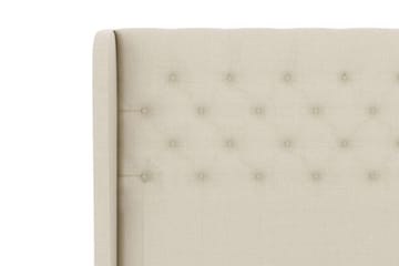Select Sänggavel 210 cm med Sidor - Beige - Products - Möbler - Säng - Sängtillbehör & sänggavel - Sänggavel