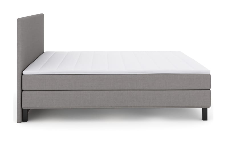 Select No 1 Komplett Sängpaket 180x200 - Ljusgrå/Svart - Products - Möbler - Säng - Kontinentalsäng